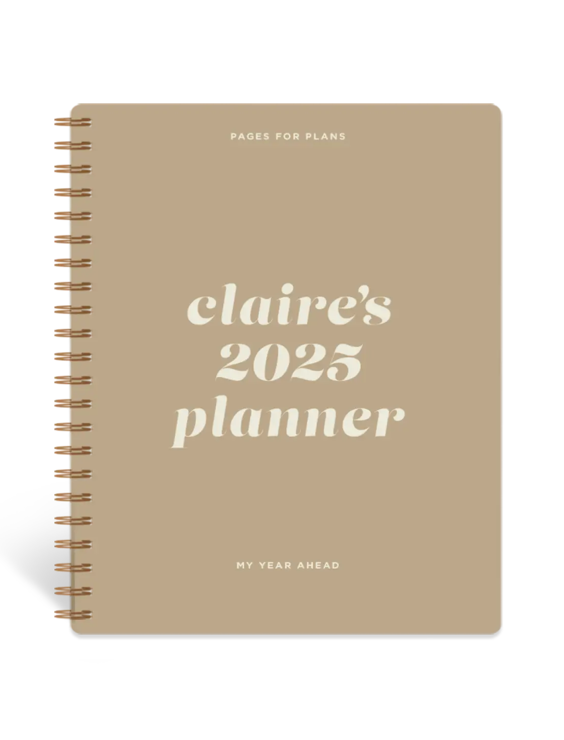 Personalized 2025 Planners