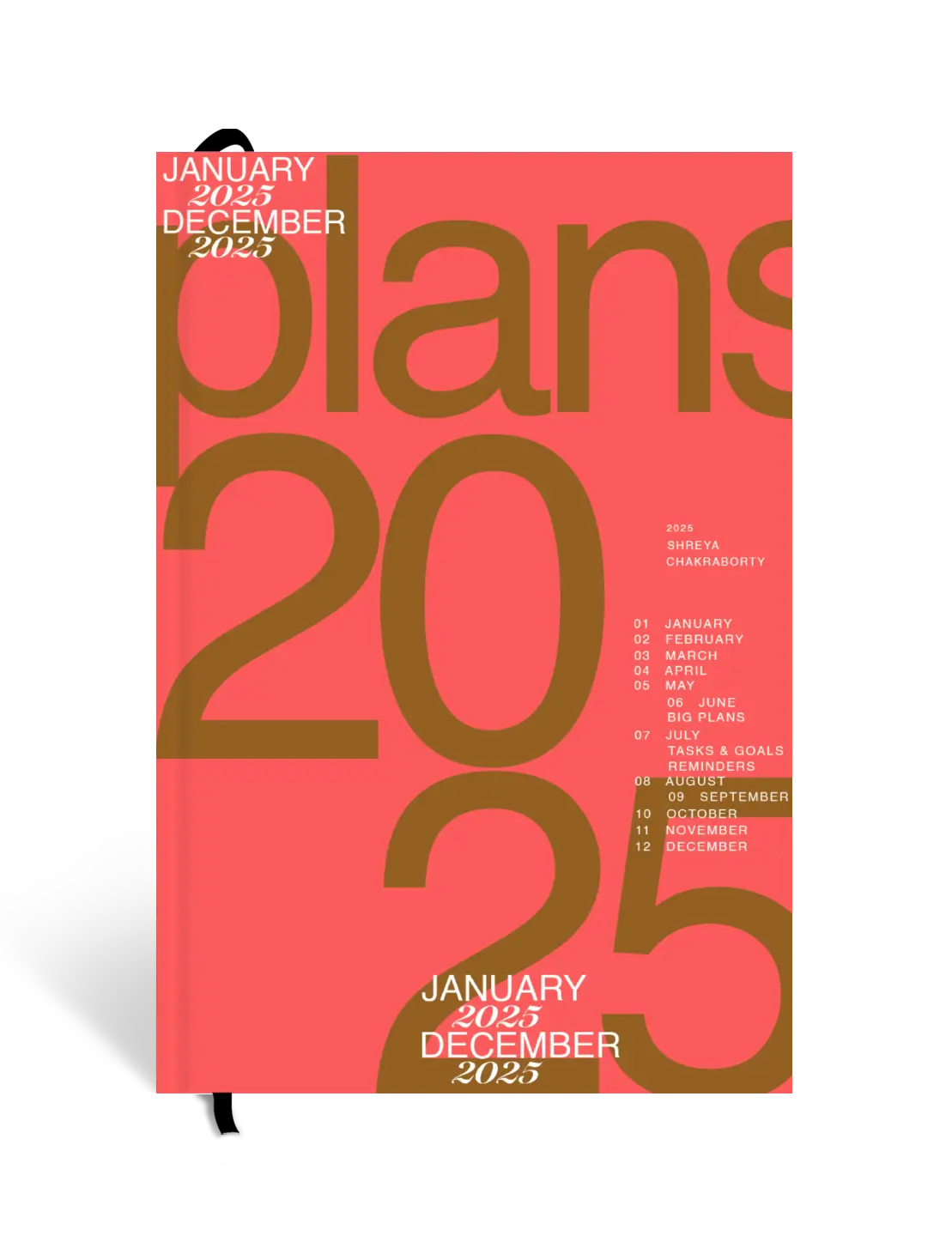 Personalized 2025 Planner