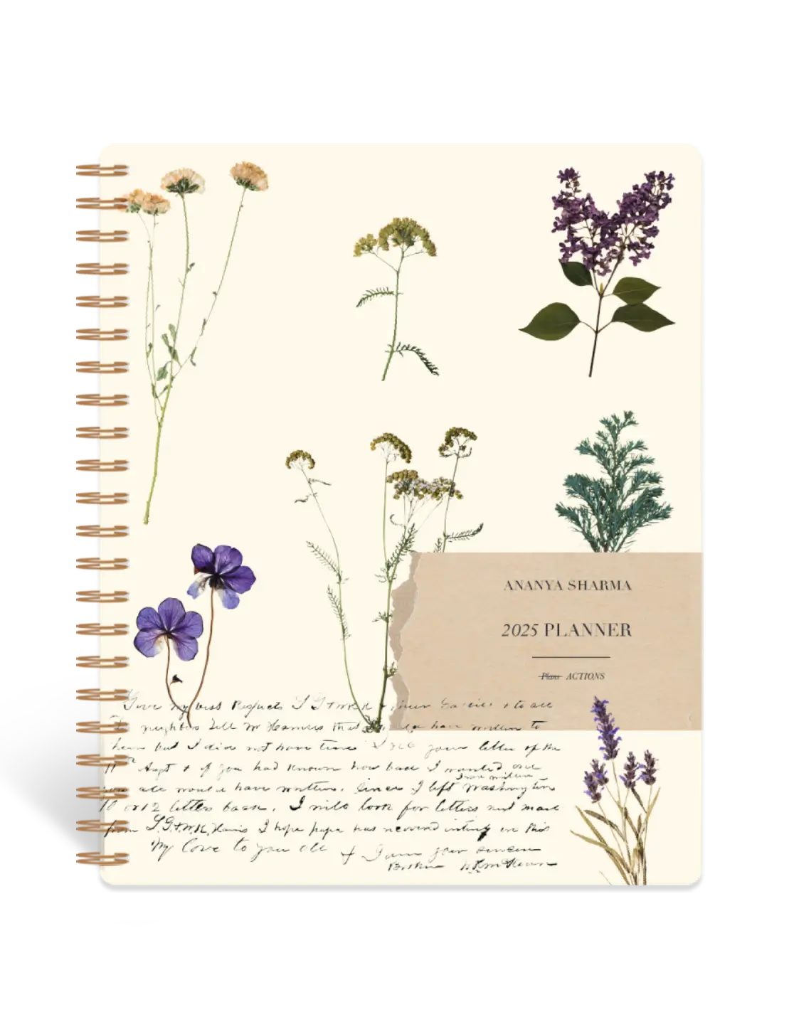 Personalized 2025 Planners
