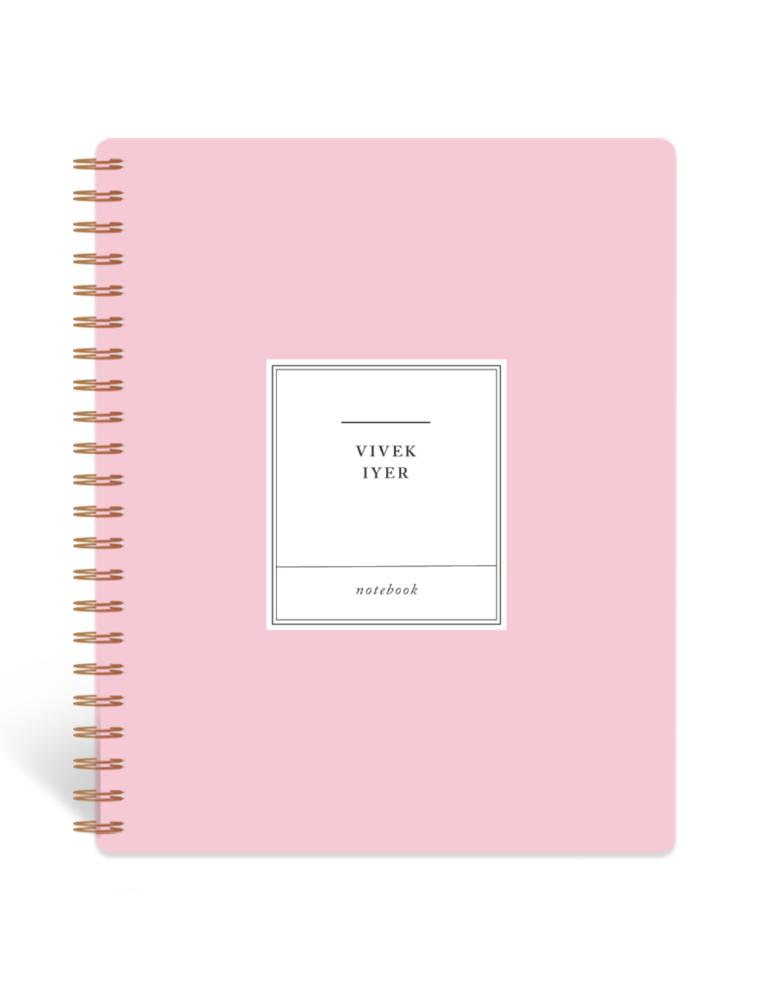 Grooved Notebook Notebooks