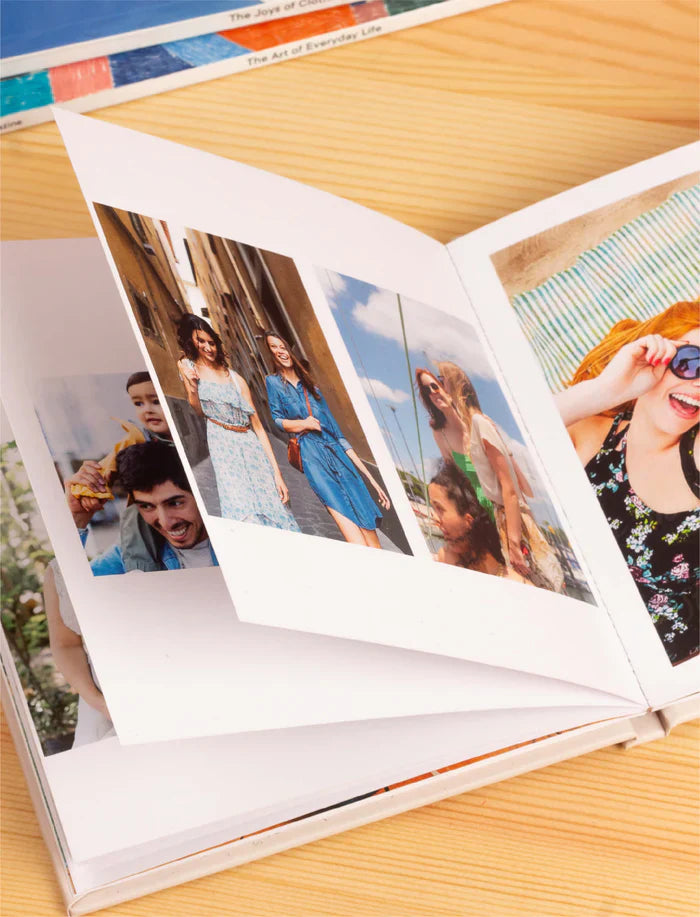 personalized daily memory book, custom family stories album, The Joy of Life keepsake, matte finish pages
