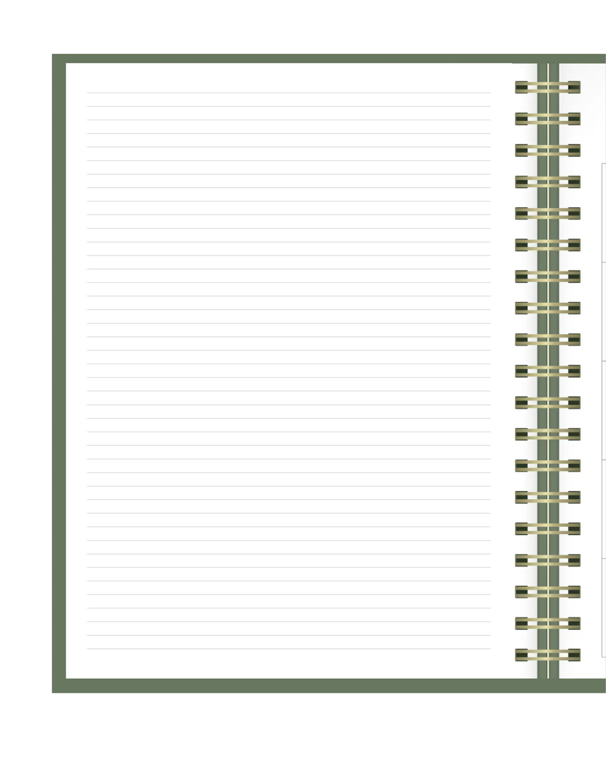 Normal Line Notebook Classic: A Ruled Notebook for Your Notes