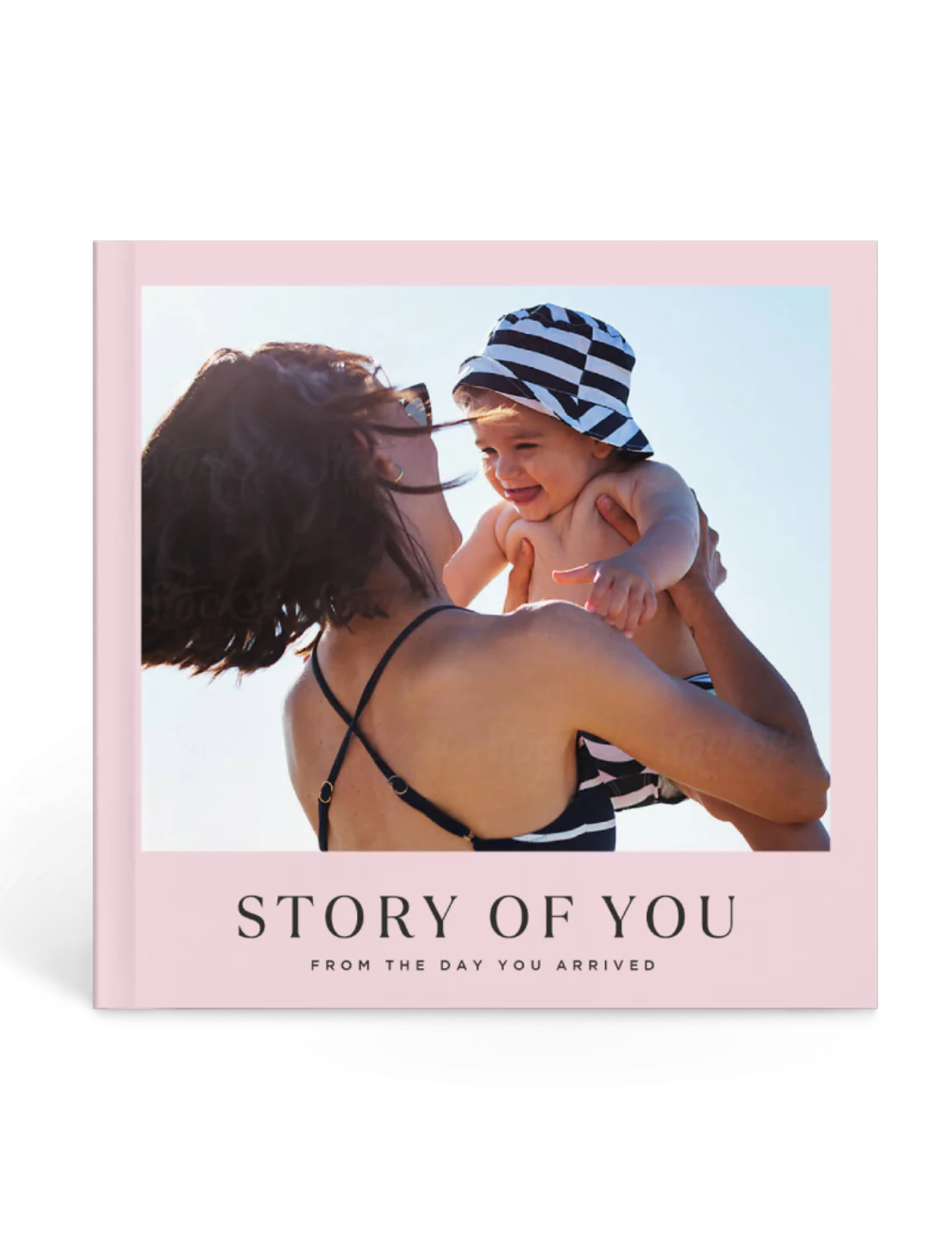 newborn milestone album, baby memory book from birth, first year keepsake, personalized baby album, growth memory book