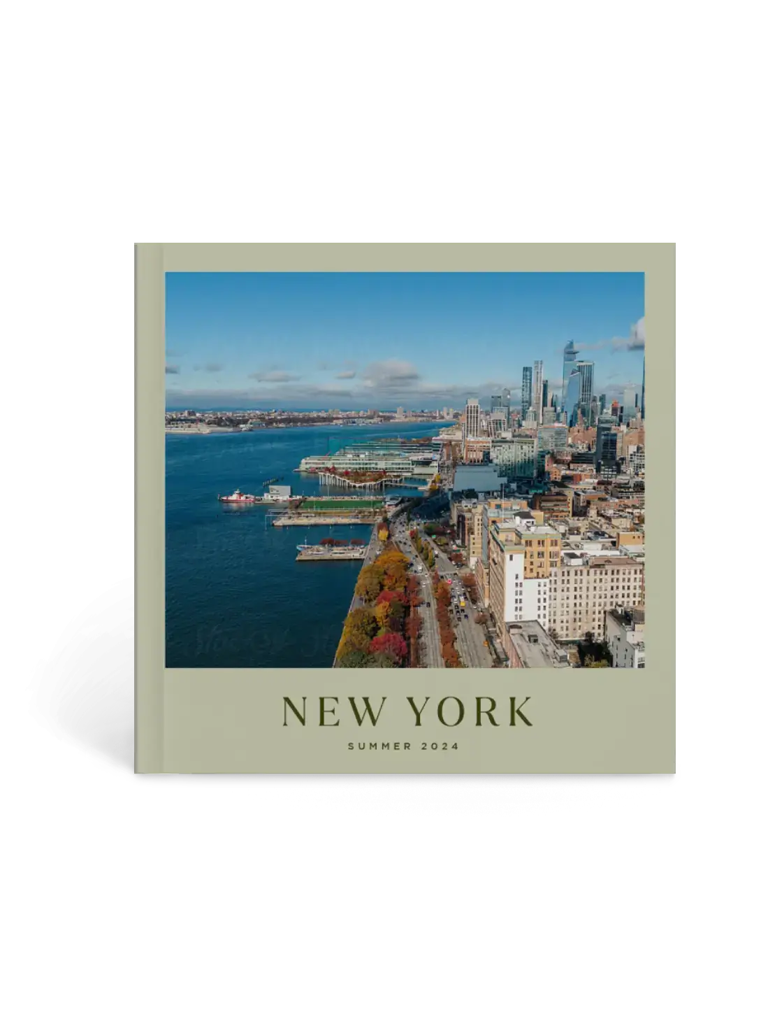 city vacation memories, summer travel album, urban adventure book, skyline photo book, travel memory keepsake